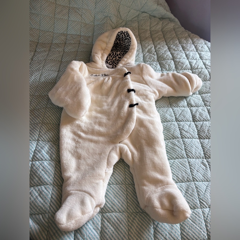 3-6m Cozy Winter Baby Bunting
